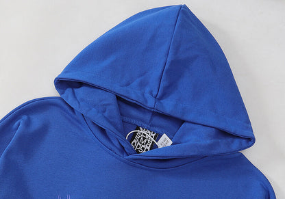 SP5DER TC5555 Spider Web Hoodie-Blue #8206