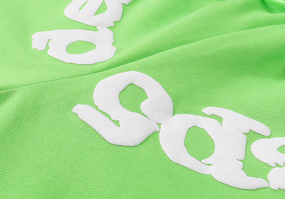 Sp5der White Foam Printing Pant-Green #8308