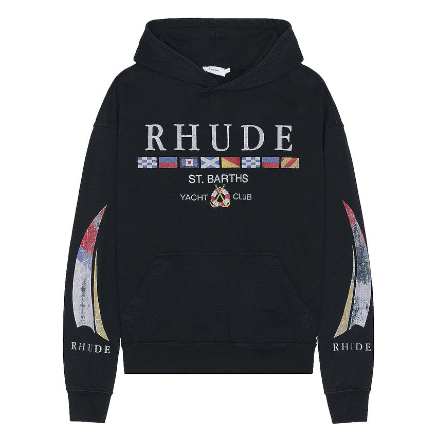 RHUDE Graphic Logo-print Hoodie