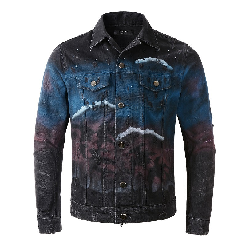 AMIRI Printing denim jacket