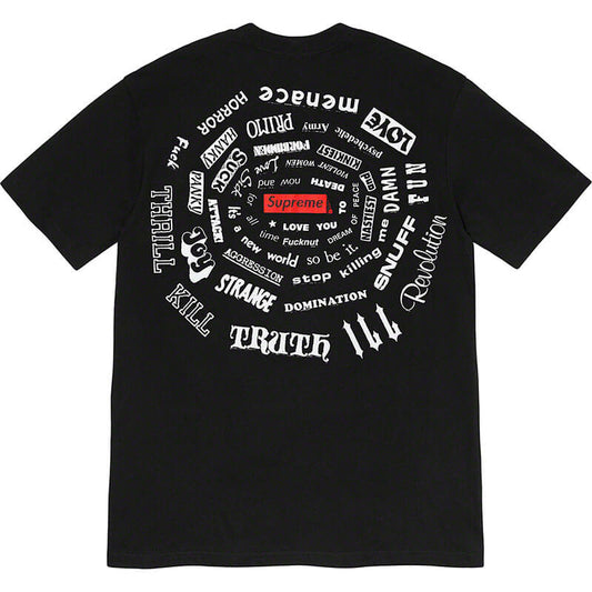 Supreme 21ss Spiral Tee