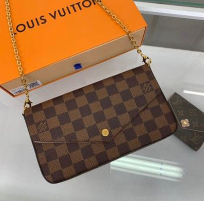 Louis Vuitton Félicie clutch bag