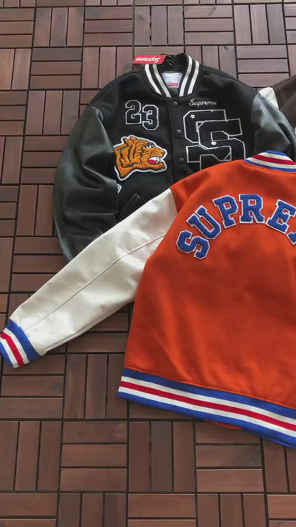 🔥 Supreme Varsity Jackets: Bold, Iconic Streetwear 🔥