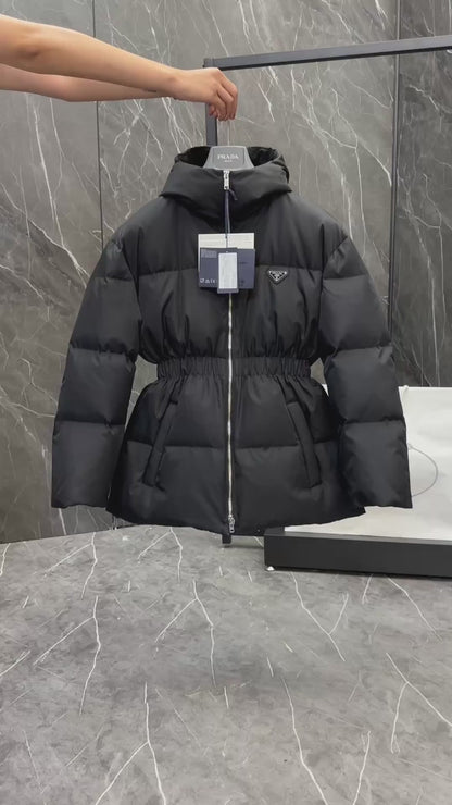 PRADA RE-NYLON PUFFER JACKET WOMAN