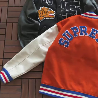 🔥 Supreme Varsity Jackets: Bold, Iconic Streetwear 🔥