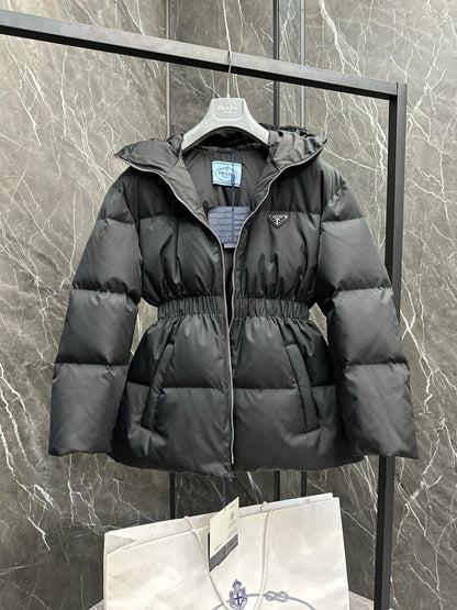 PRADA RE-NYLON PUFFER JACKET WOMAN