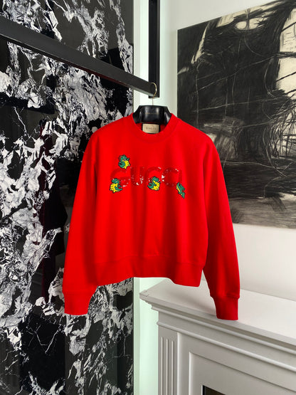 GUCCI Pullover Woman Red