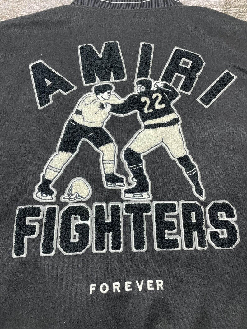 🥊 AMIRI Fighters Jacket: Bold, Iconic Streetwear 🥊