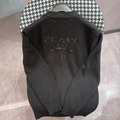 PRADA BLACK CARDIGAN