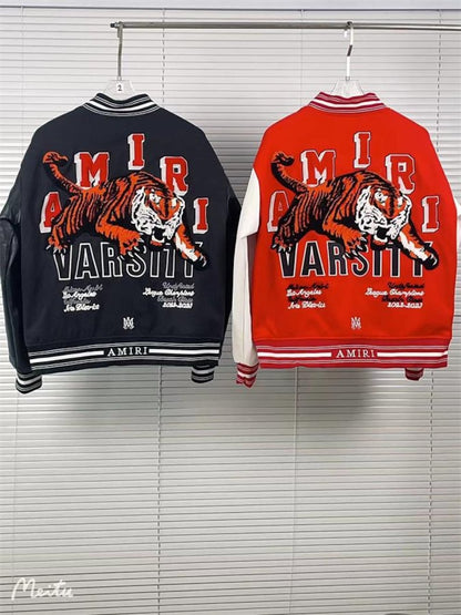 🐅 AMIRI Tiger Varsity Jacket: Fierce Streetwear Luxury 🐅