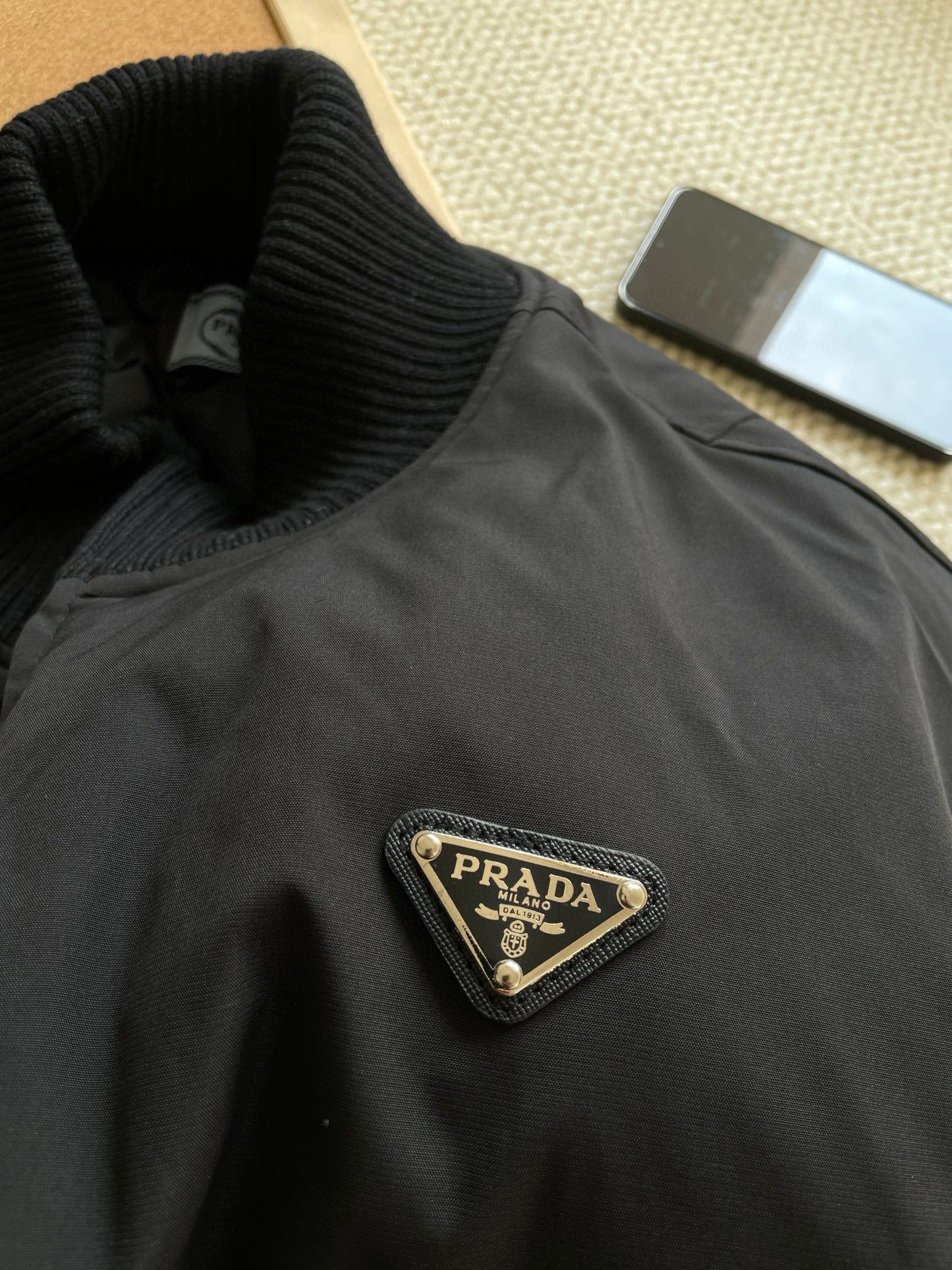 PRADA RE-NYLON PUFFER JACKET MAN