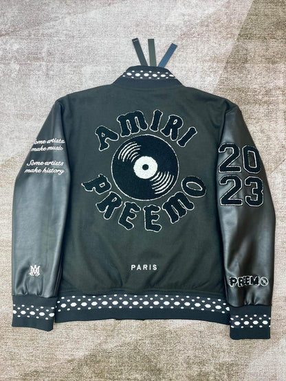 🔥 AMIRI PREEMO Varsity Jacket: Luxury Meets Streetwear 🔥