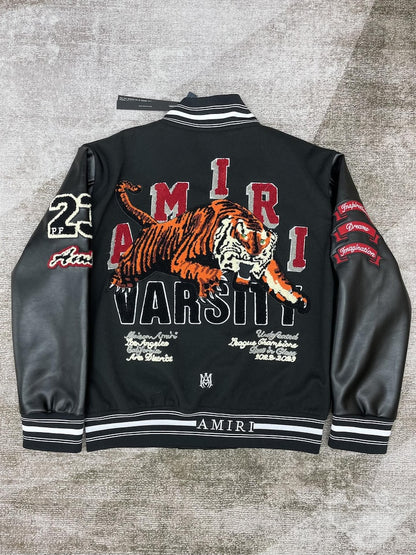 🐅 AMIRI Tiger Varsity Jacket: Fierce Streetwear Luxury 🐅