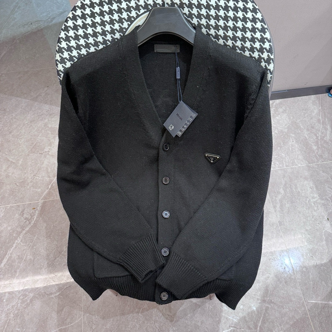 PRADA BLACK CARDIGAN