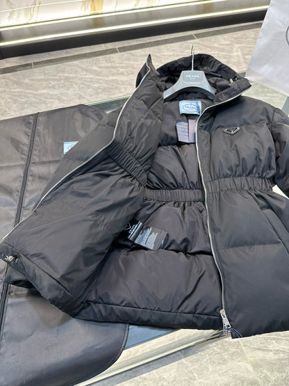 PRADA RE-NYLON PUFFER JACKET WOMAN