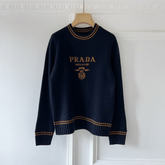 PRADA BLUE SWEATER