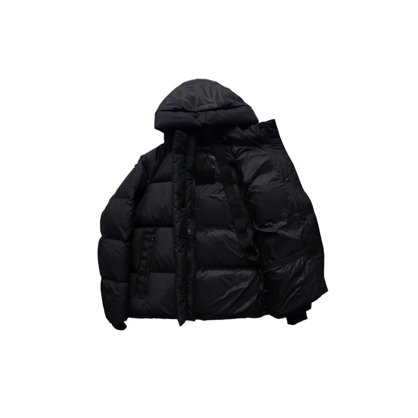 SYNA WORLD DOWN PUFFER COAT - BLACK