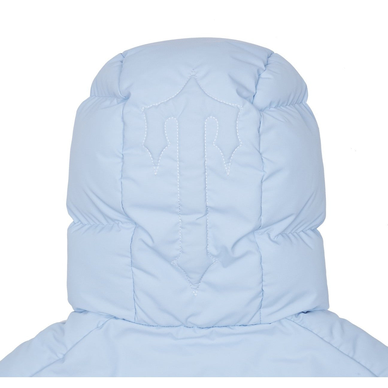 TRAPSTAR DECODED HOODED PUFFER JACKET 2.0 - ICE BLUE