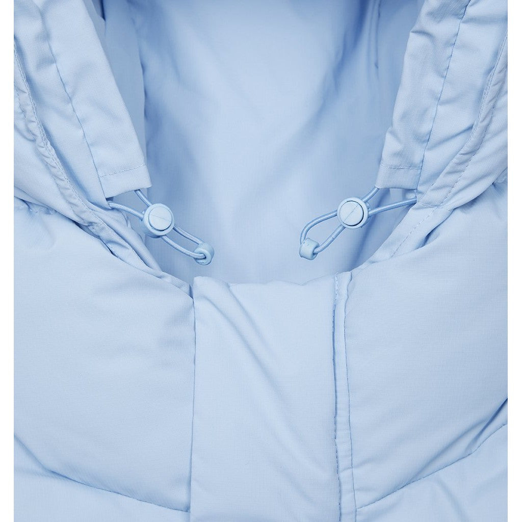 TRAPSTAR DECODED HOODED PUFFER JACKET 2.0 - ICE BLUE