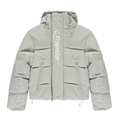 TRAPSTAR HYPERDRIVE TECHNICAL PUFFER JACKET - LIGHT GREY